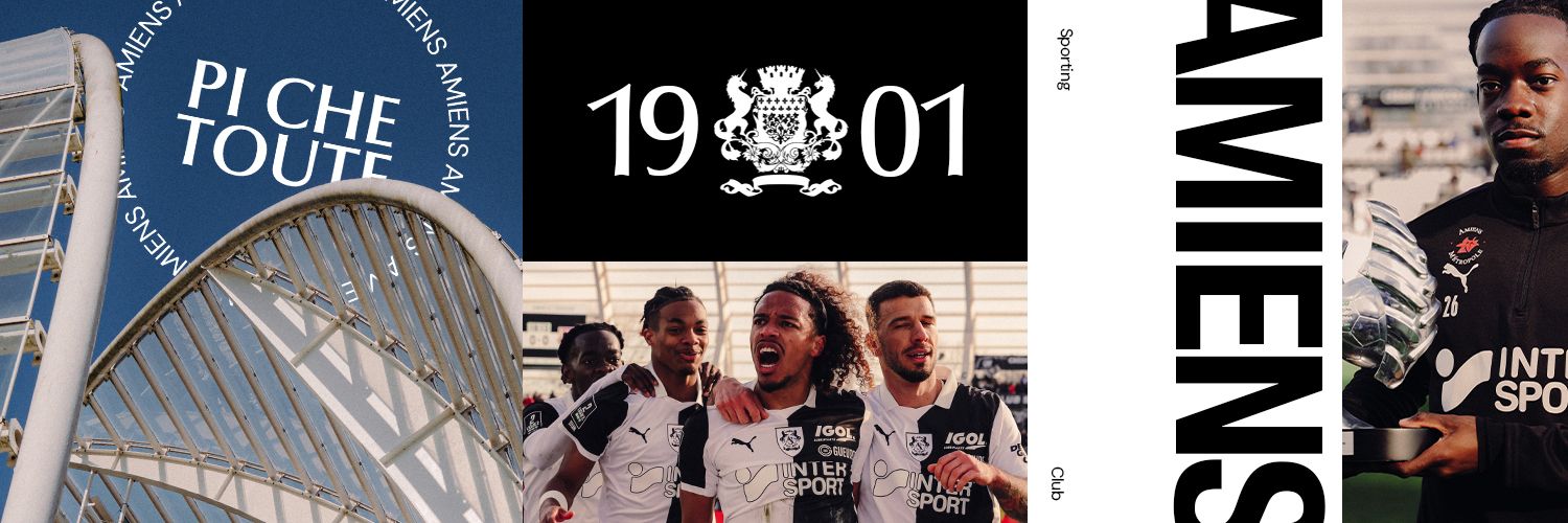 Amiens Sc Football Site Officiel Maillot Blason Noir Amiens SC