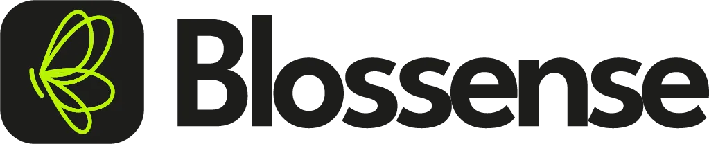 Blossense's logos