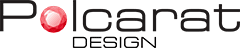 Polcarat Design's logos