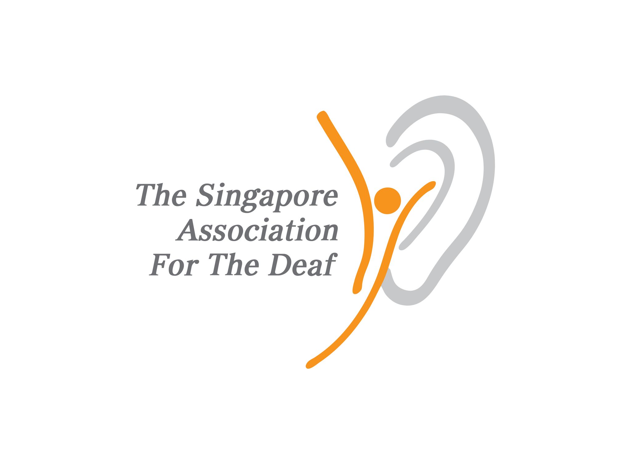 The Singapore Association for the Deaf (SADeaf)'s logos