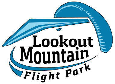 Lookout Mountain Flight Park's logos