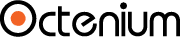 Octenium's logos