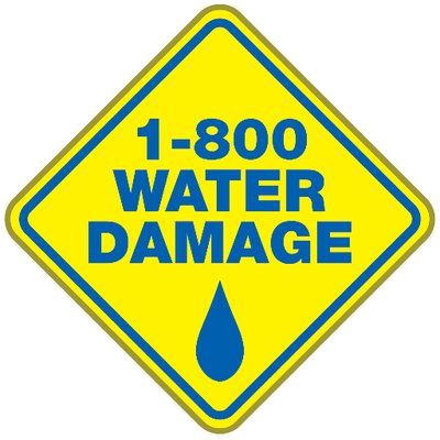 1-800 Water Damage logo