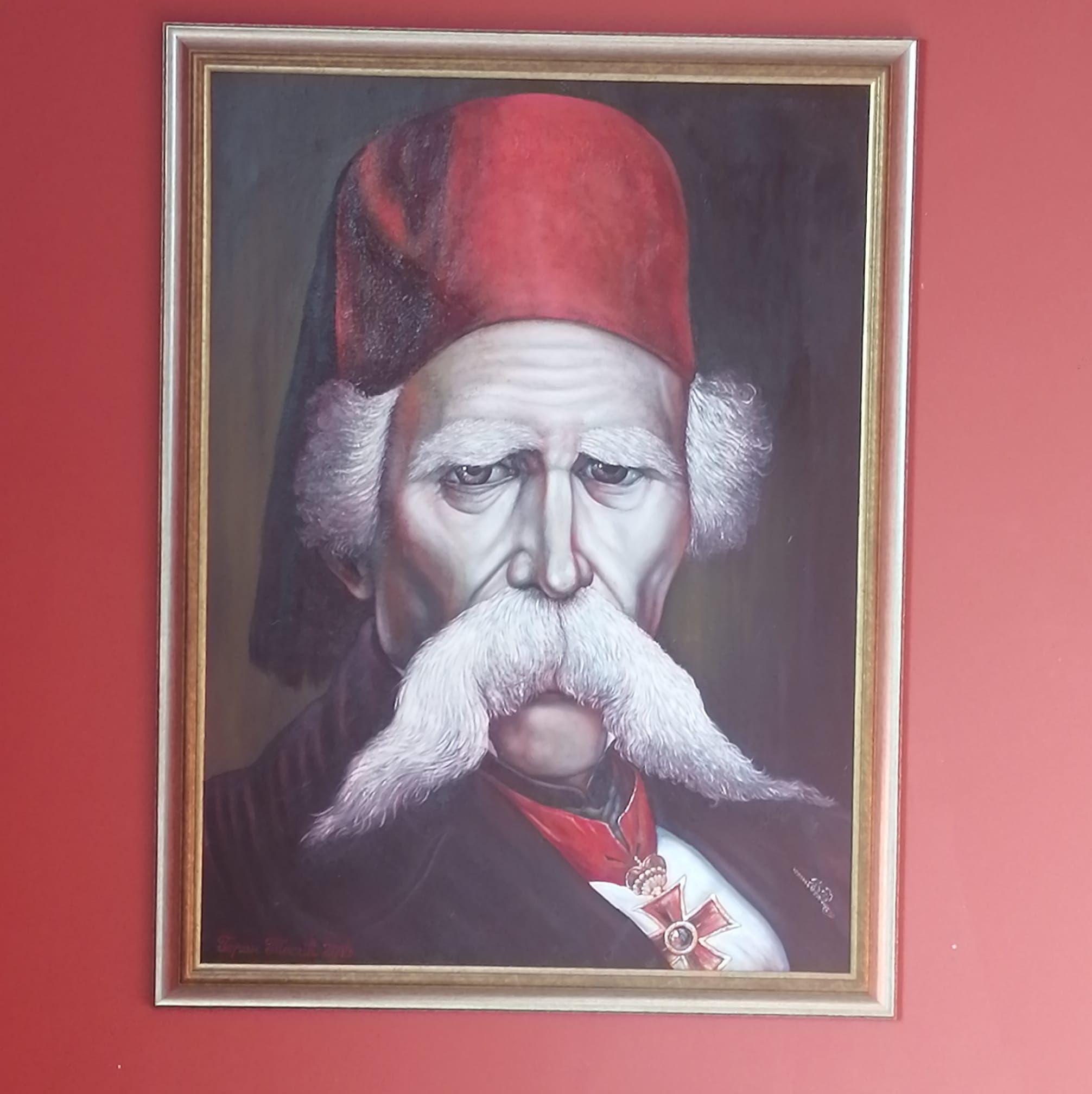 Vuk Karadzic's icon