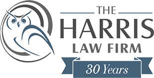 The Harris Law Firm's logos