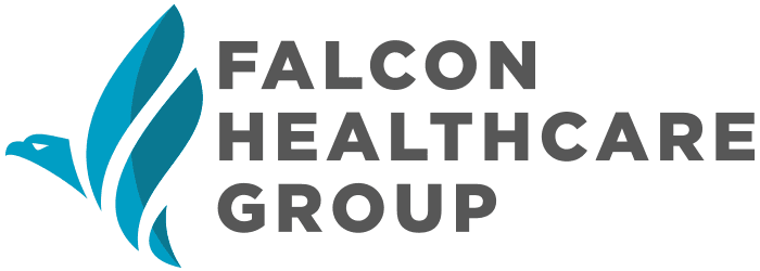 Falcon Healthcare Group's logos