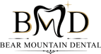 Me Bear Mountain Dental's logos
