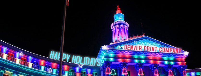 A DENVER Printing Company banner