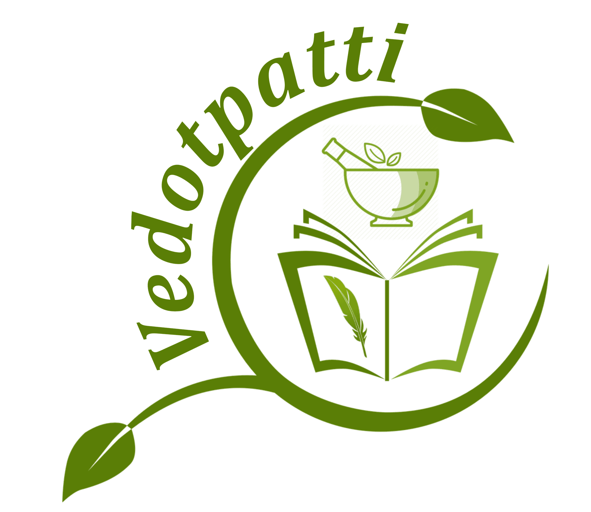 Vedotpatti Ayurved's logos