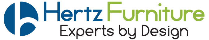 Hertz Furniture's logos