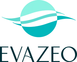 Evazeo's logos