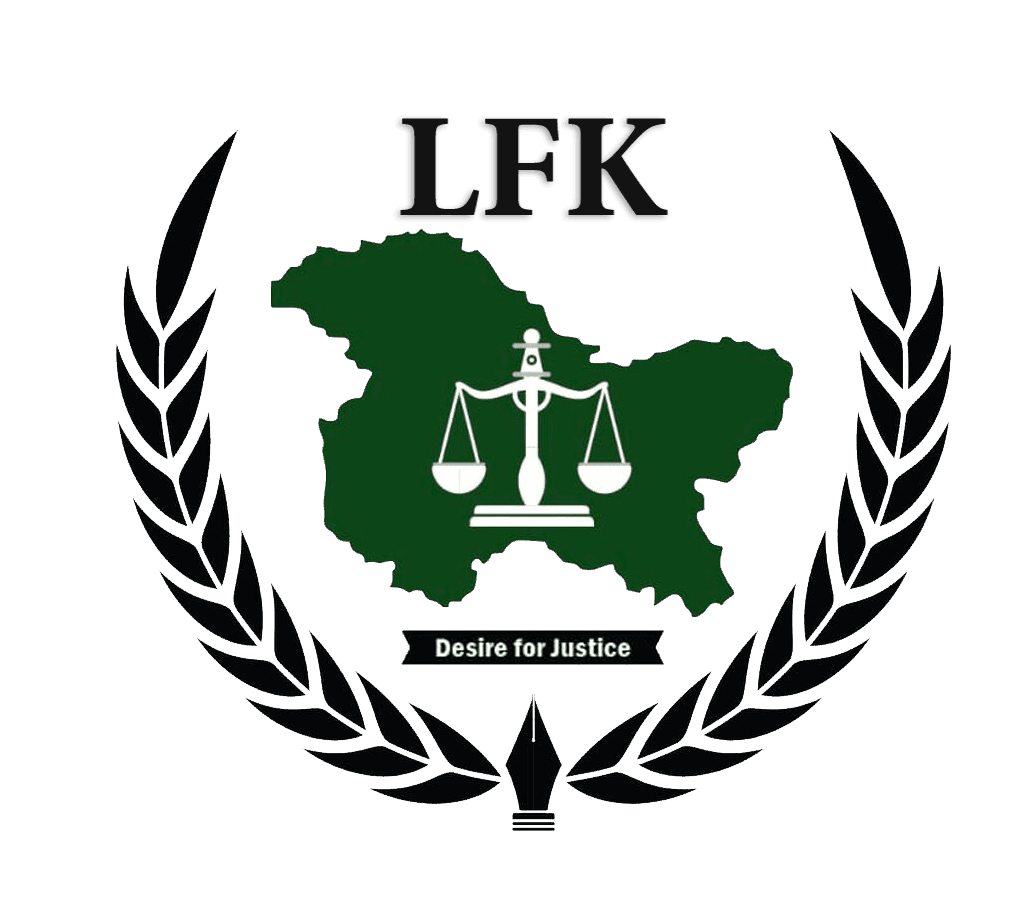 Legal Forum for Kashmir's logos