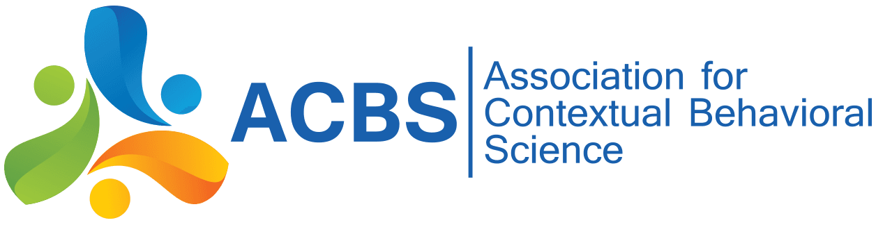 Association for Contextual Behavioral Science's logos