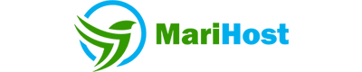 MariHostHosting's logos