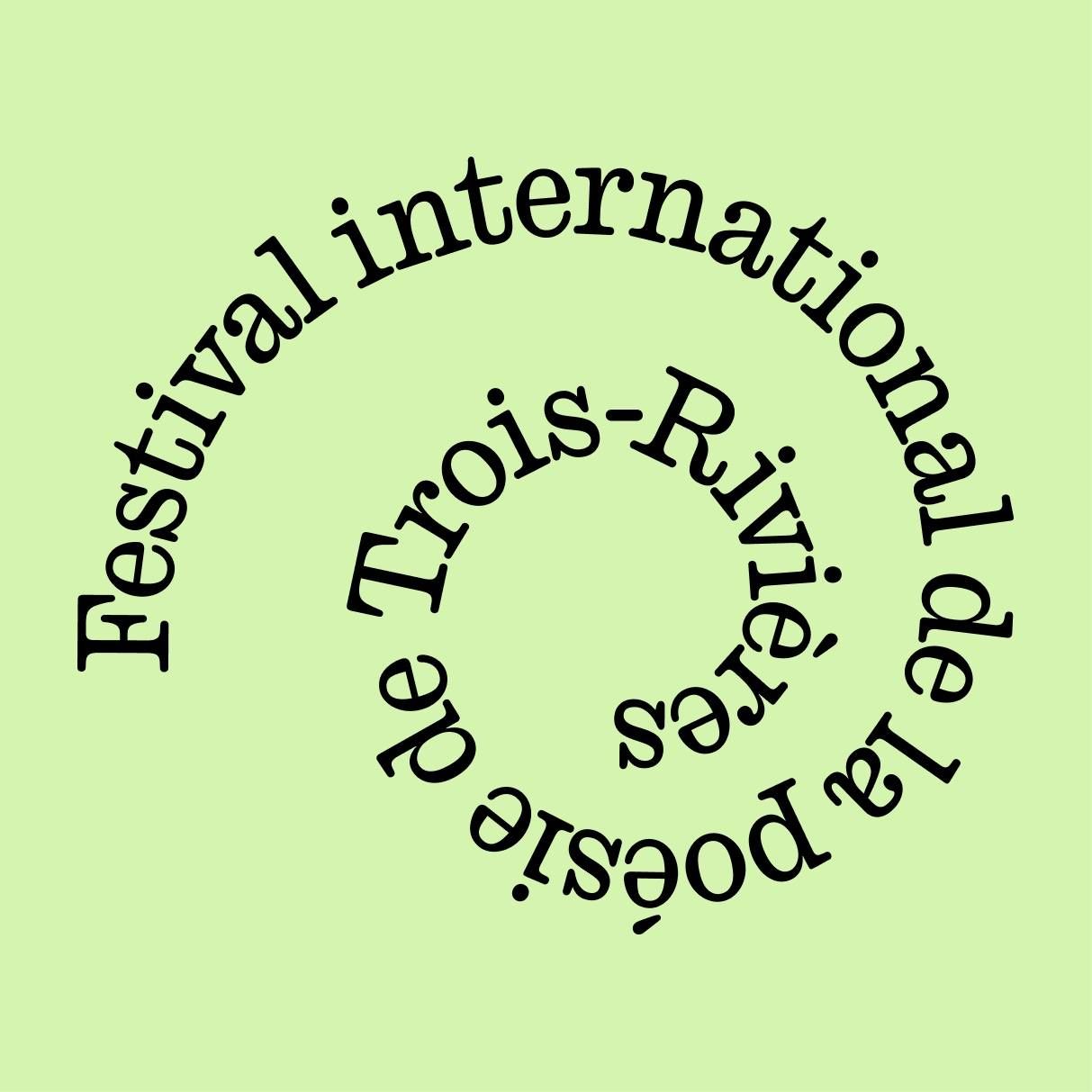 Festival international de la poésie | Trois's icon