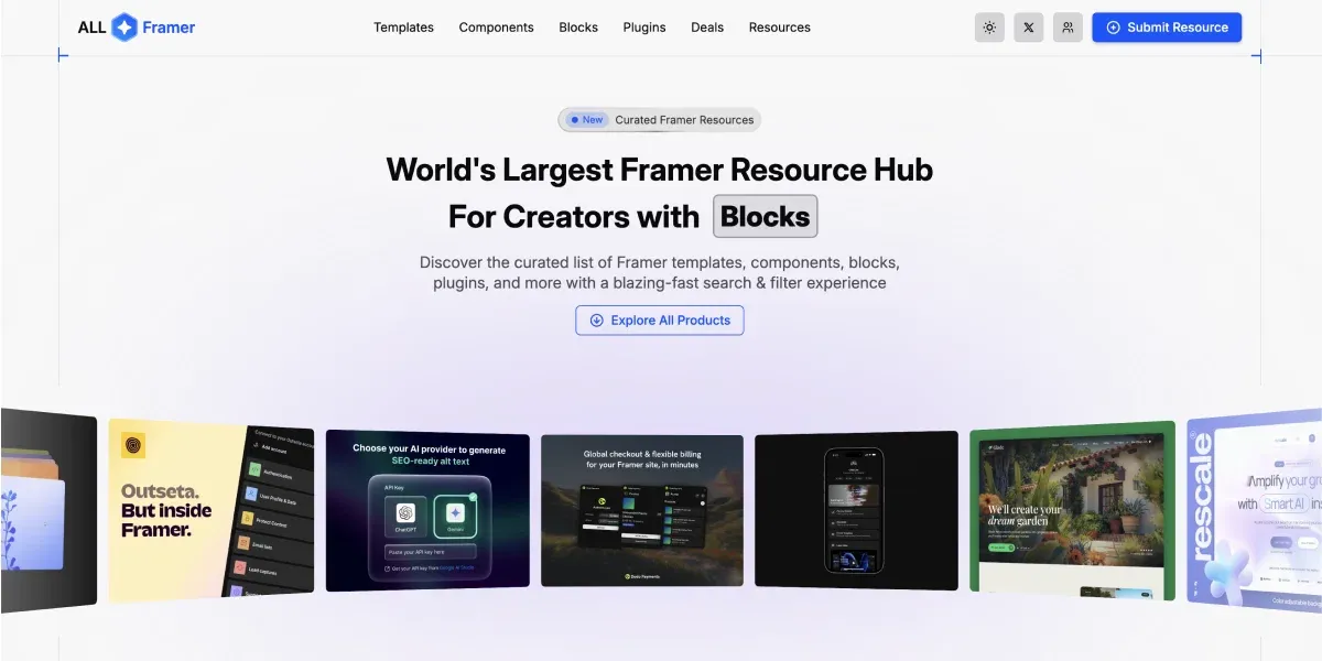 All Framer's logos
