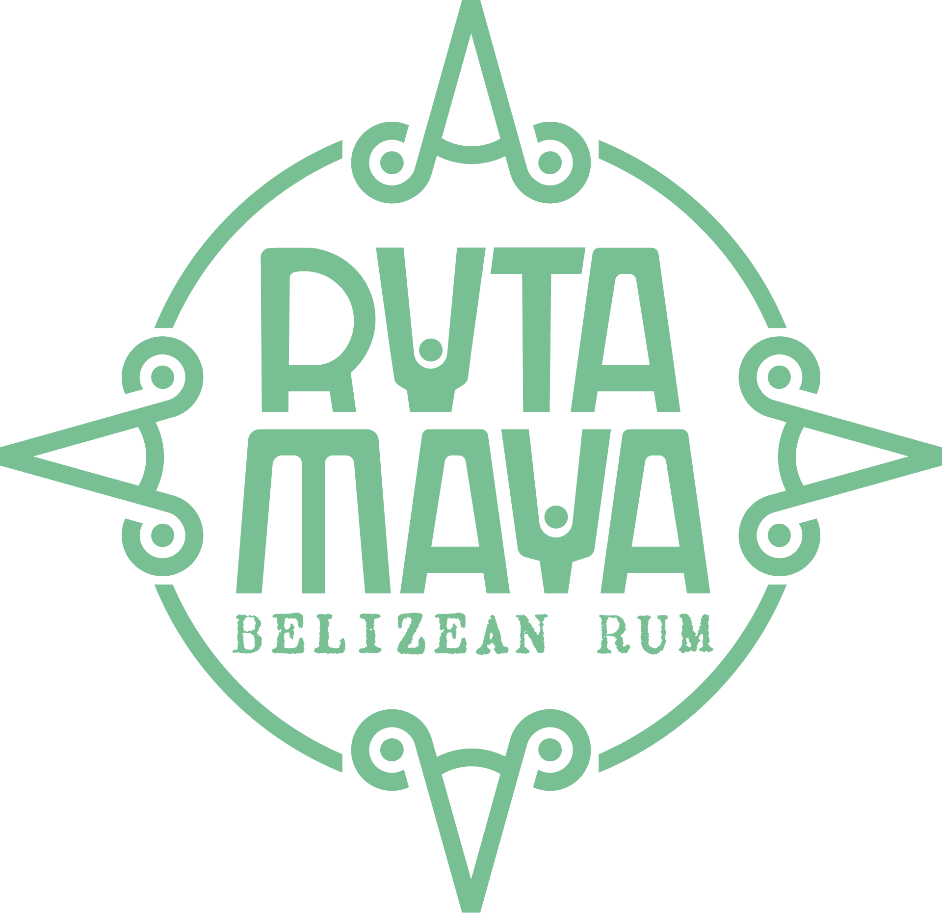 Ruta Maya Rum's logos