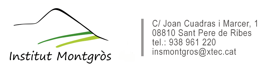 Institut Montgròs's logos