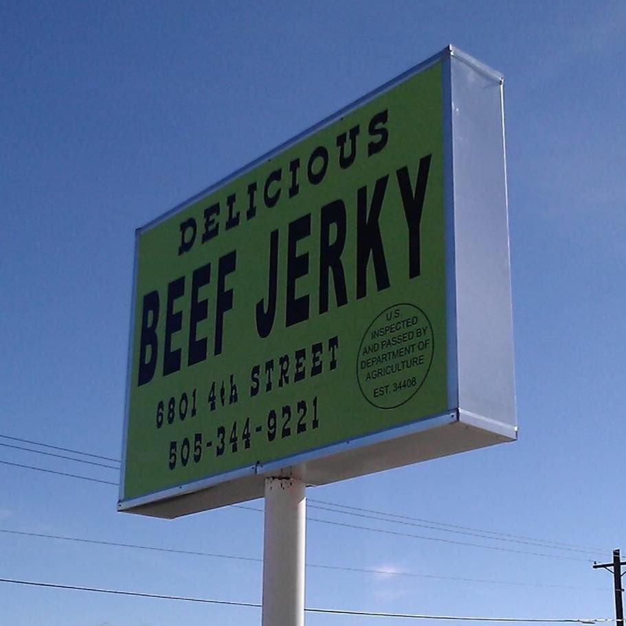 Delicious Beef Jerky logo