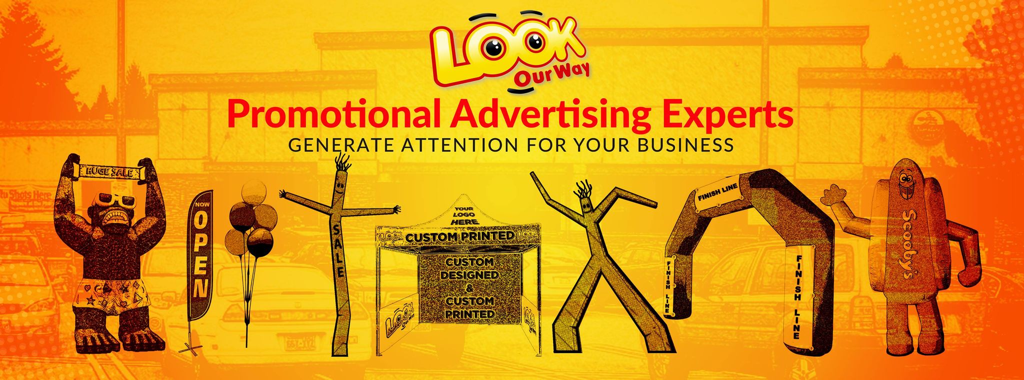 Look Our Way Banner
