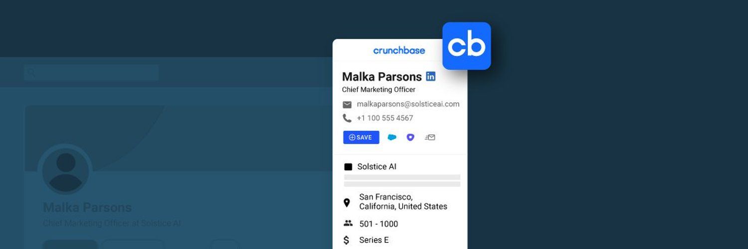 Crunchbase banner