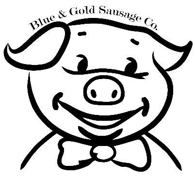 Blue & Gold Sausage Co. logo