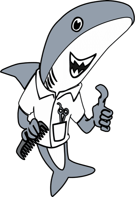 Sharkey's Cuts for Kids logo