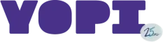 Yopi's logos
