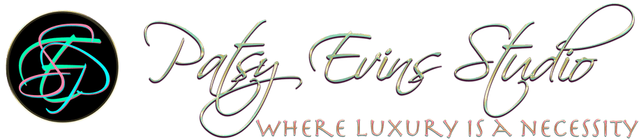 Patsy Evins Studio's logos