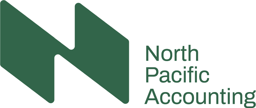North Pacific Accounting's logos