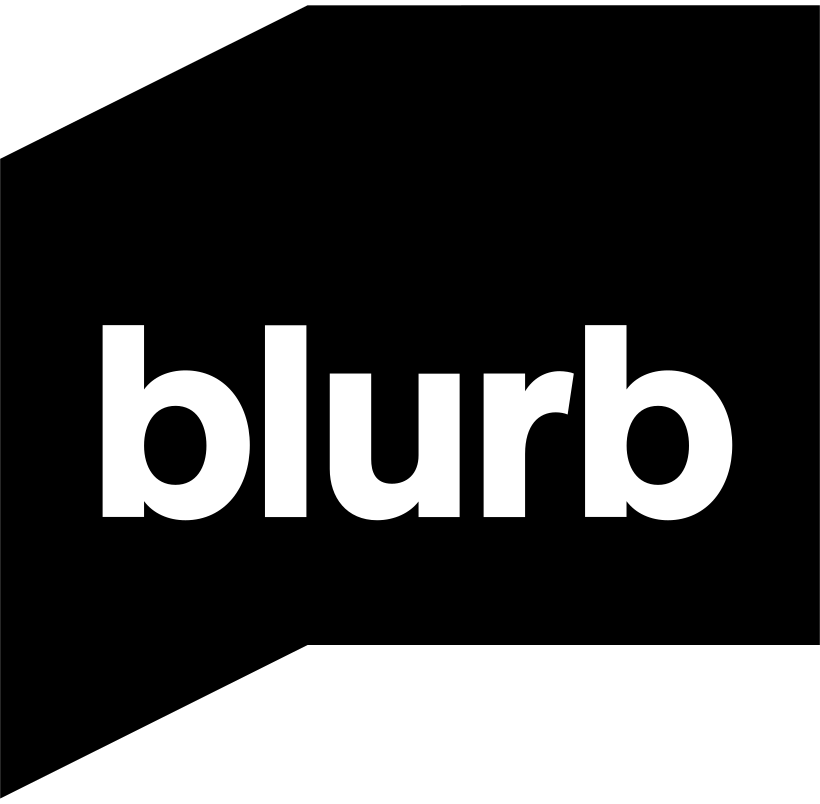 Blurb's logos