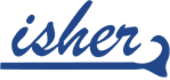 Isher's logos