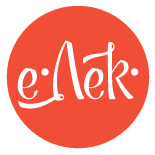 E LEK's logos