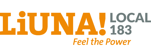 LiUNA! Local 183's logos