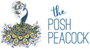 The Posh Peacock's logos