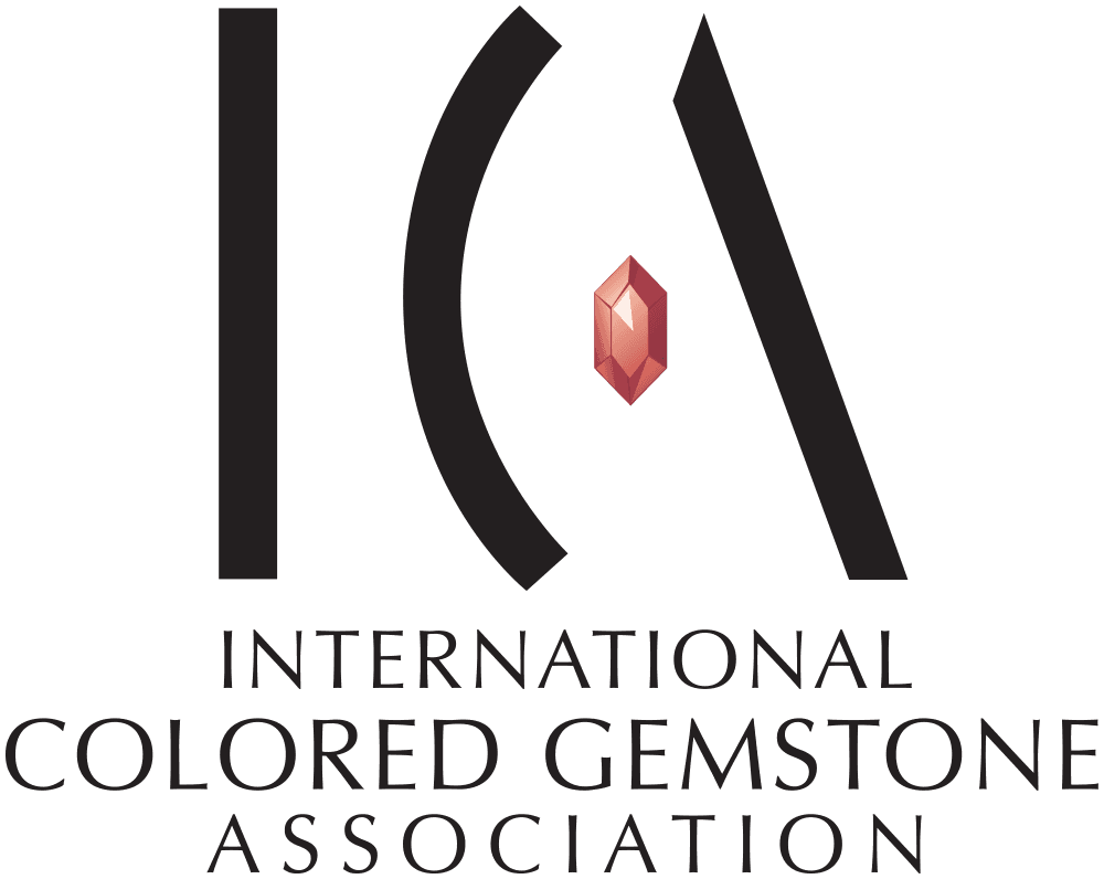 International Colored Gemstone Association's logos