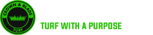 Crown and Blade Turf's logos