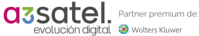 Grupo A3Satel's logos