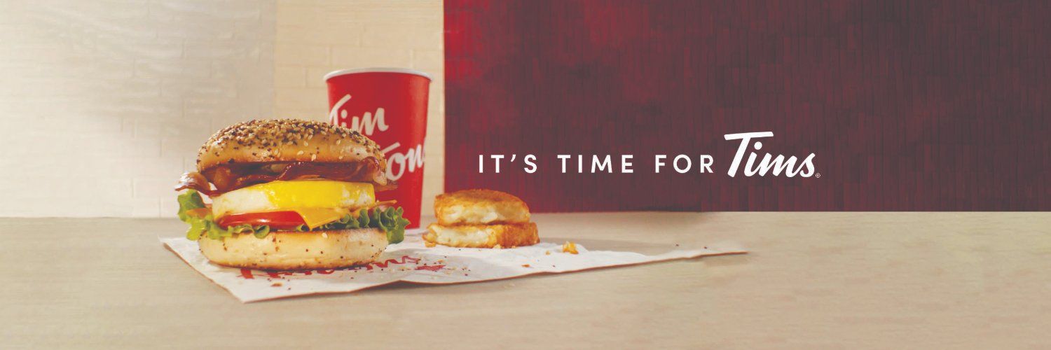 Tim Hortons banner