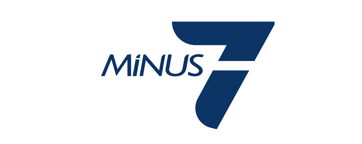 Minus 7's logos