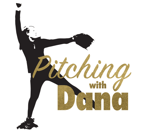 Pitching Lessons with Dana's logos