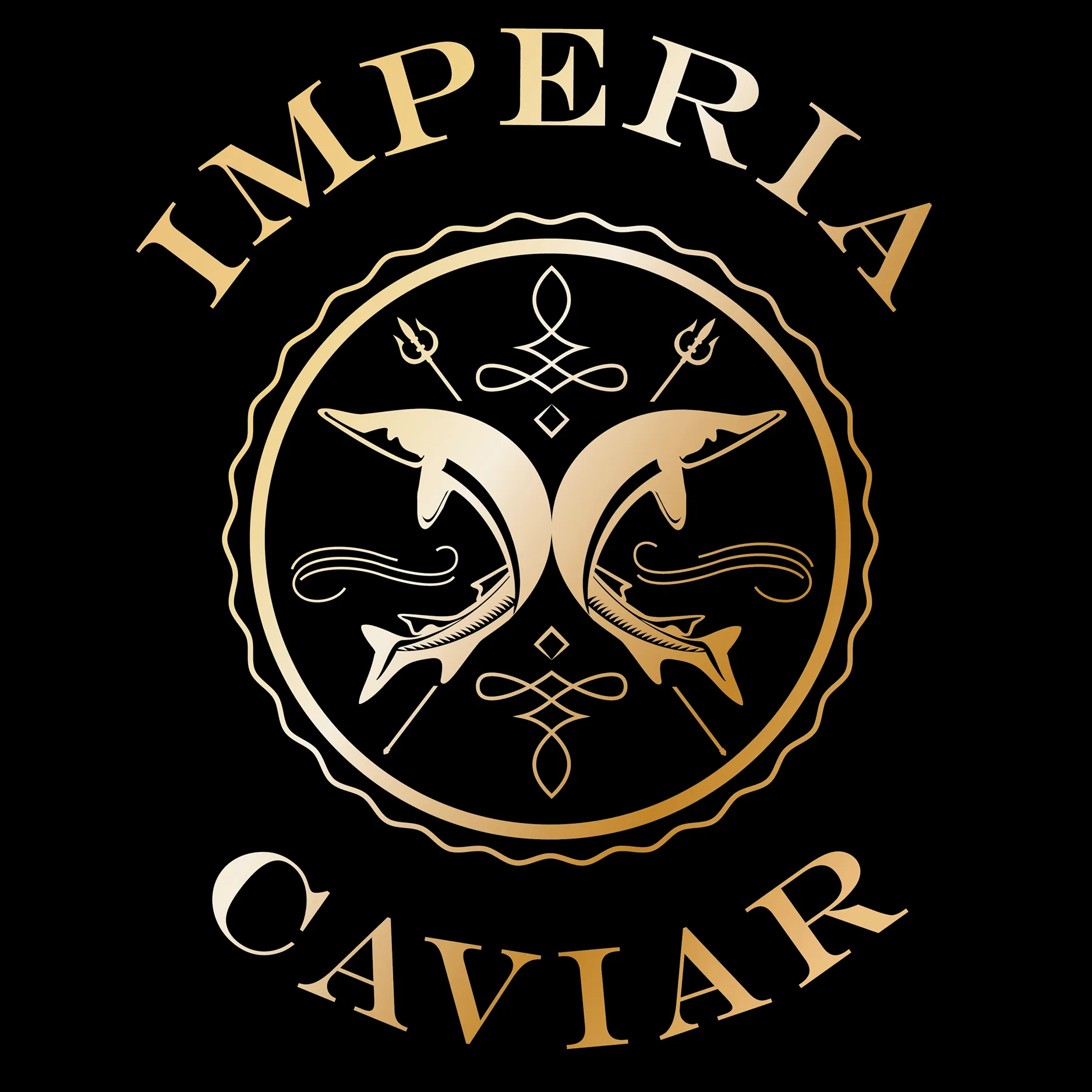 Imperia Caviar, logo