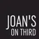 Joan's on Third logo