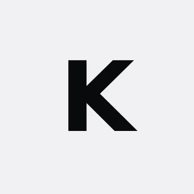 K J logo