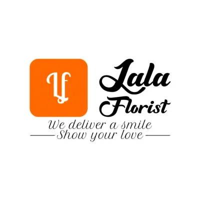 La La Florist logo