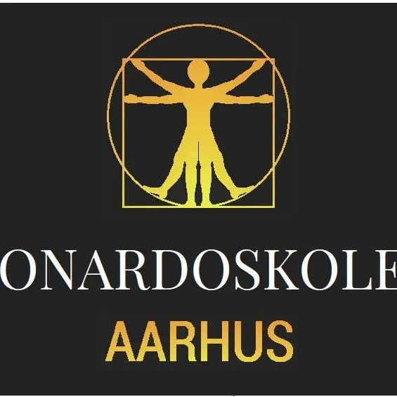 Leonardoskolen Aarhus logo