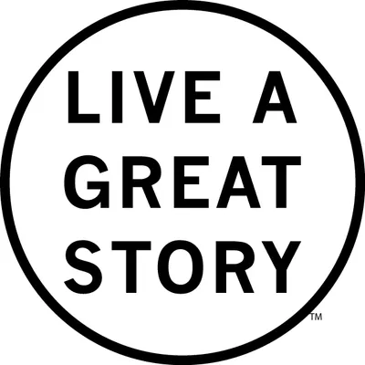 LIVE A GREAT STORY logo