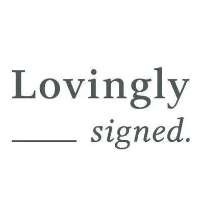 LOVINGLY SIGNED SG logo