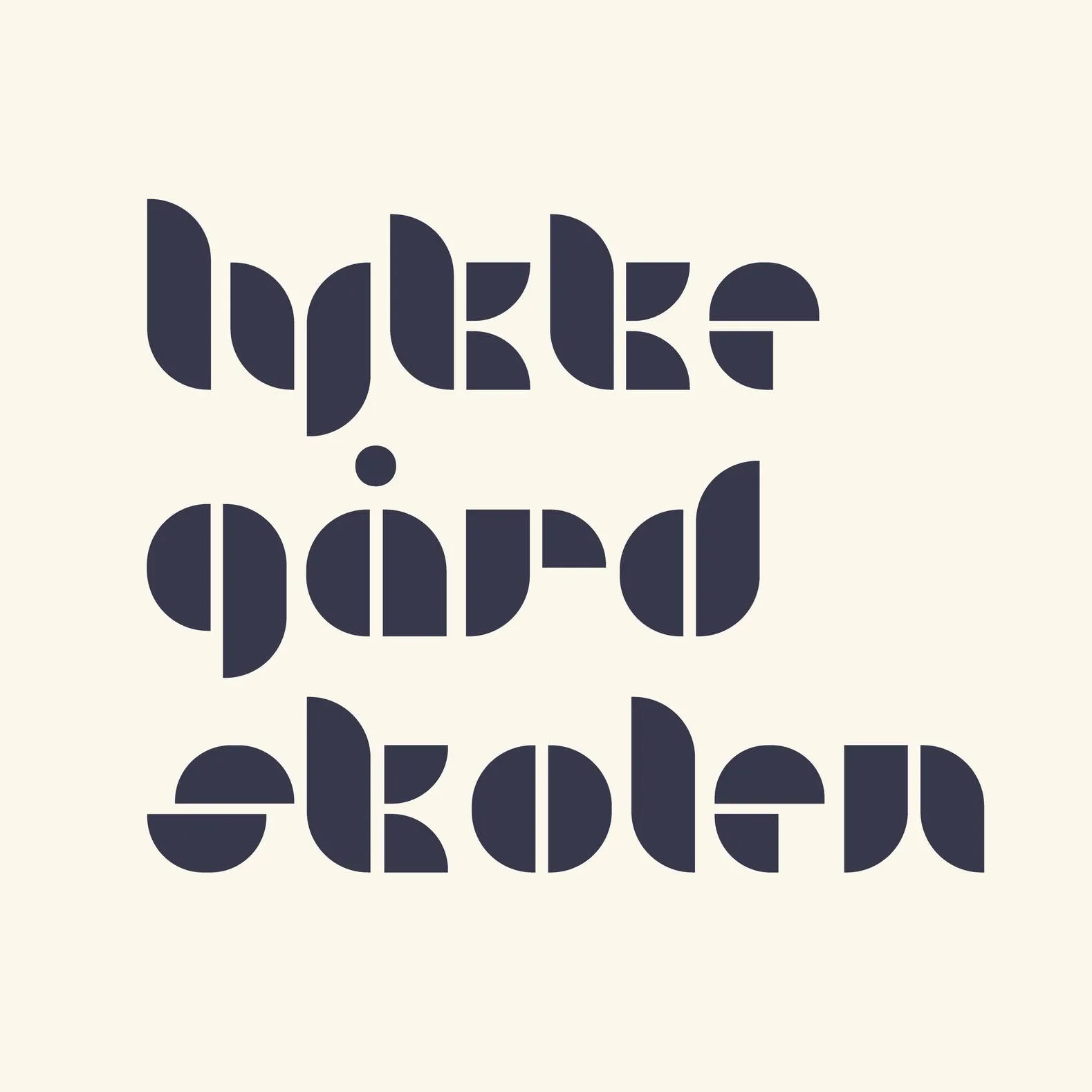Lykkegårdskolen logo