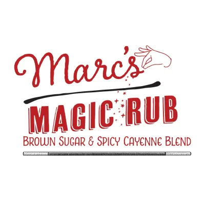 Marc's magic rub brand logo